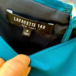 Beautiful Lafayette 148 sleeveless dress. Pristine condition. Size 8
